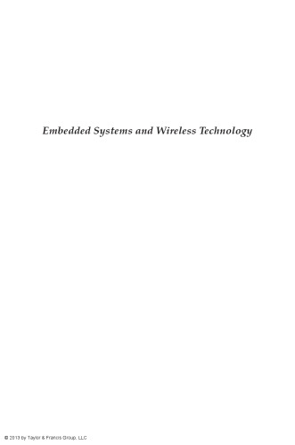 Embedded Systems and Wireless Technology: Theory and Practical Applications