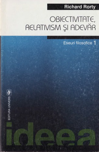Eseuri filosofice, vol. 1