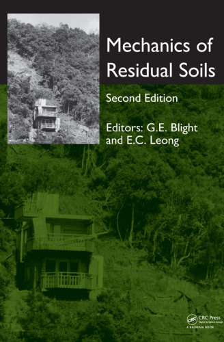 Mechanics of Residual Soils, Second Edition