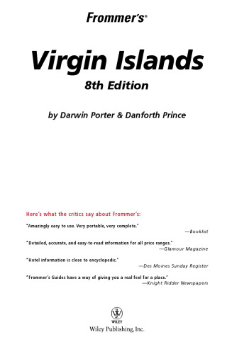 Frommer's Virgin Islands