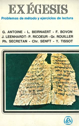 Exégesis. Problemas de método y ejercicios de lectura (Génesis 22 y Lucas 15)