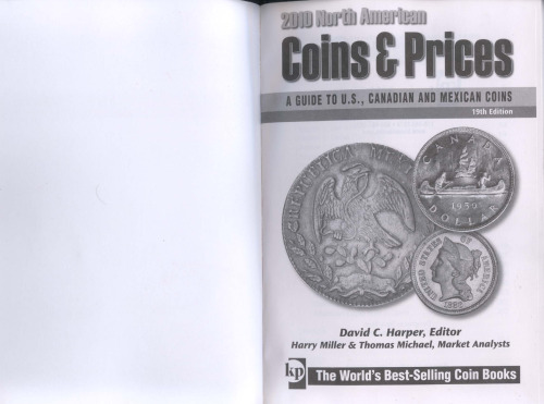 2010 North American Coins & Prices: A Guide to U.S., Canadian and Mexican Coins