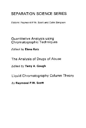 Liquid chromatography column theory (Wiley)