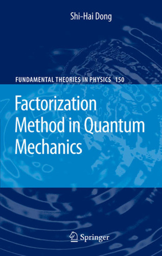 Factorization Method in Quantum Mechanics