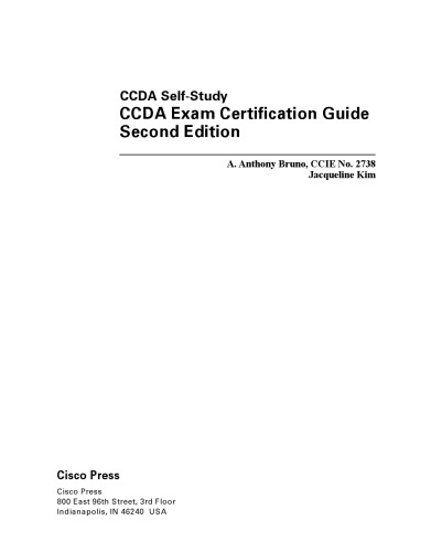 CCDA (R) Exam Certification Guide (CCDA Self-Study, 640-861)