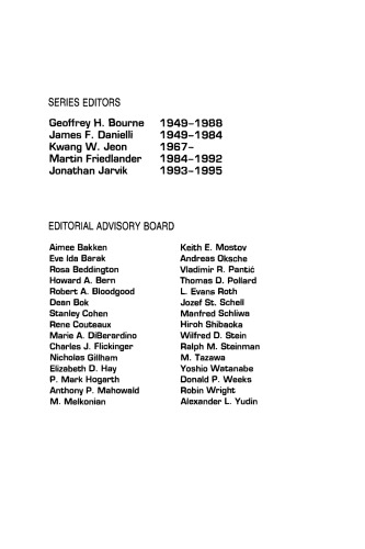 Cumulative Subject Index