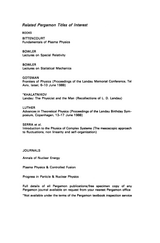 Femtophysics. A Short Course on Particle Physics