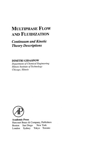 Multiphase Flow and Fluidization