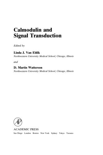 Calmodulin and Signal Transduction