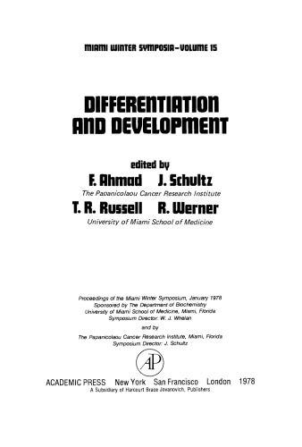 Differentiation and Development