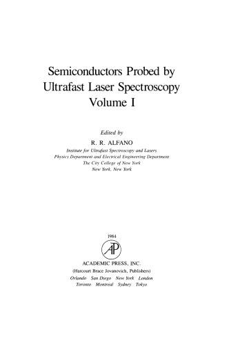 Semiconductors Probed by Ultrafast Laser Spectroscopy