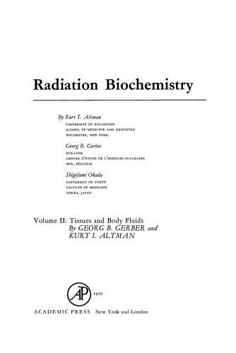 Tissues and Body Fluids