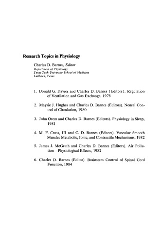 Brainstem Control of Spinal Cord Function