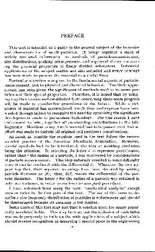 Micromeritics: the technology of fine particles