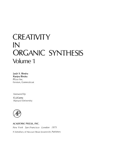 Creativity in Organic Synthesis