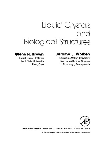 Liquid Crystals and Biological Structures