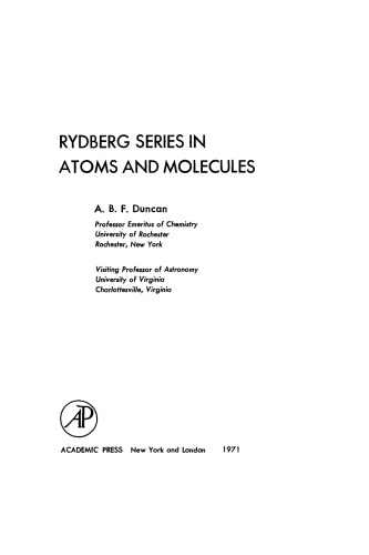 Rydberg Series in Atoms and Molecules