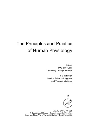 The Principles and Practice of Human Physiology