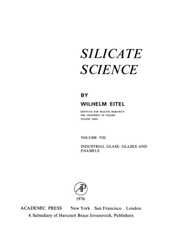 Industrial Glass: Glazes and Enamels