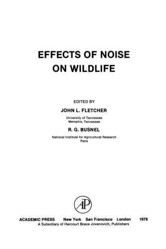 Effects of Noise on Wildlife
