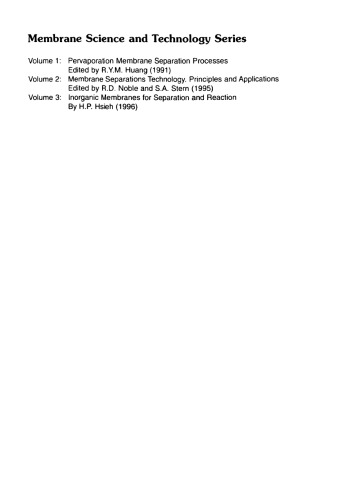 Inorganic Membranes for Separation and Reaction