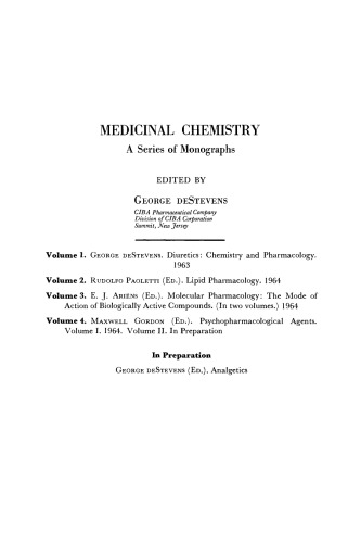 Molecular Pharmacology. The Model of Action of Biology Active Compounds