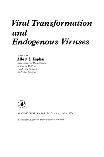Viral Transformation and Endogenous Viruses