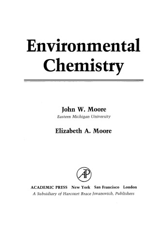 Environmental Chemistry