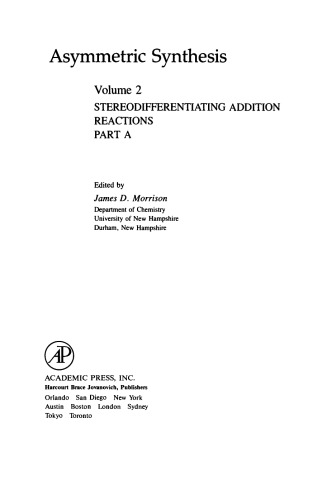 Asymmetric Synthesis