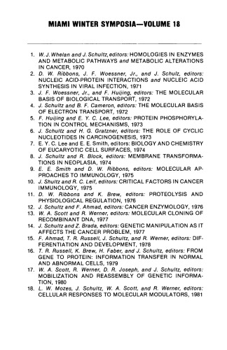 Cellular Responses to Molecular Modulators