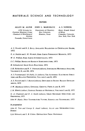 Diffusion in Solids. Recent Developments