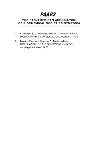 Biochemistry of the Glycosidic Linkage: An Integrated View