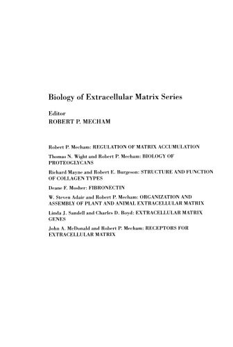 Cell Surface and Extracellular Glycoconjugates. Structure and Function