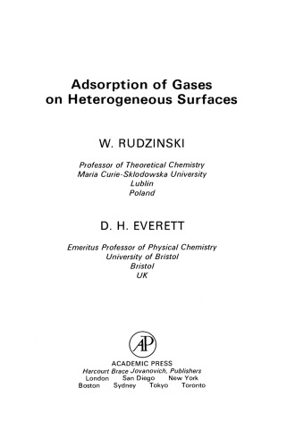 Adsorption of Gases on Heterogeneous Surfaces