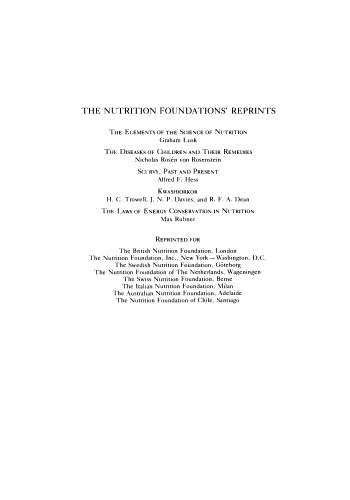 The Laws of Energy Consumption in Nutrition