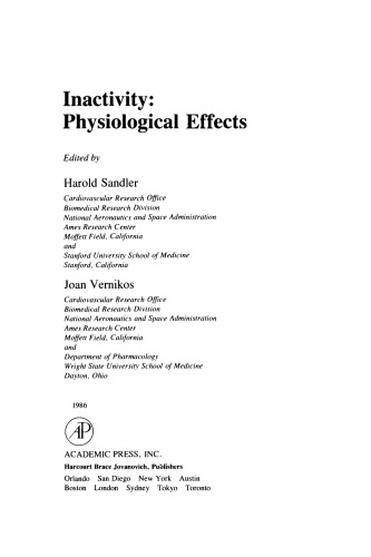 Inactivity: Physiological Effects