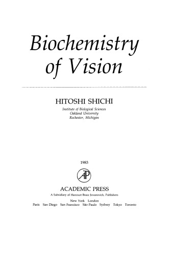 Biochemistry of Vision