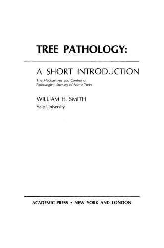 Tree Pathology. A short Introduction