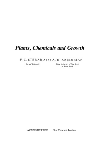 Plants, Chemicals and Growth
