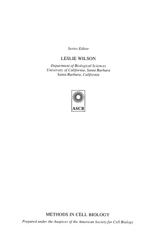 Laboratory Methods in Vesicular and Vectorial Transport