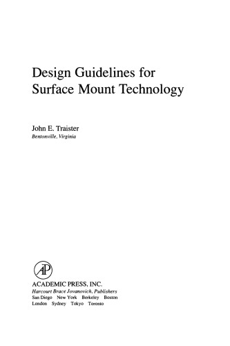Design Guidelines for Surface Mount Technology