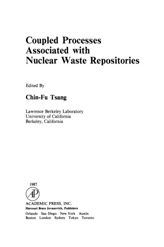 Coupled Processes Associated with Nuclear Waste Repositories