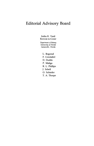 Plant Regeneration and Genetic Variability