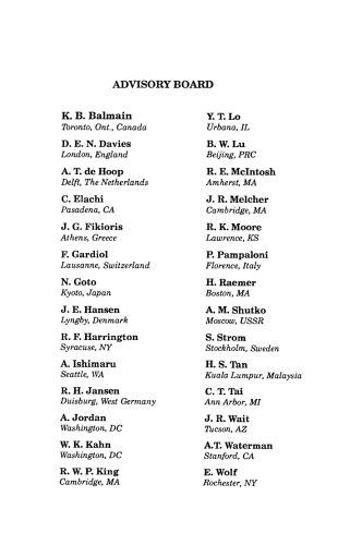 Progress in Electromagnetics Research