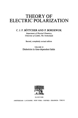 Dielectrics in Time-dependent Fields