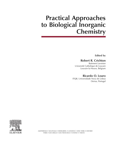 Practical Approaches to Biological Inorganic Chemistry