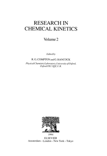 Research in Chemical Kinetics. Volume 2