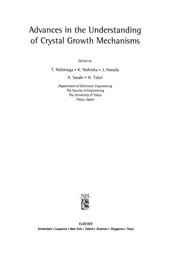 Advances in the Understanding of Crystal Growth Mechanisms