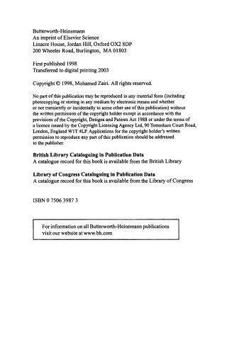 Effective Management of Benchmarking Projects. Practical Guidelines and Examples of Best Practice