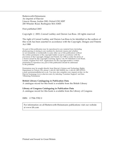 Organization Behaviour for Leisure Services